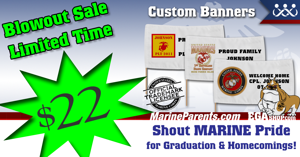 Marine Corps Graduation Banners