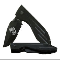 Knife, KA-BAR: Warthog Folder w/ Engraved EGA