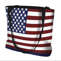 Totebag: American Flag