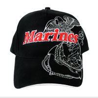 Cap: Deluxe Marines Globe & Anchor (Low Profile)