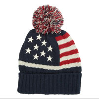 Cap: Knit Stars and Stripes