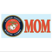Decal, USMC Seal Mom