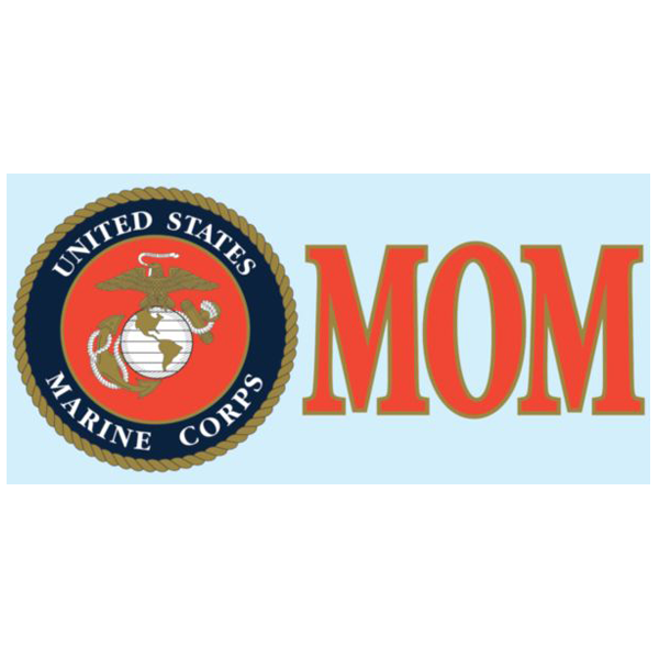 Decal, USMC Seal Mom