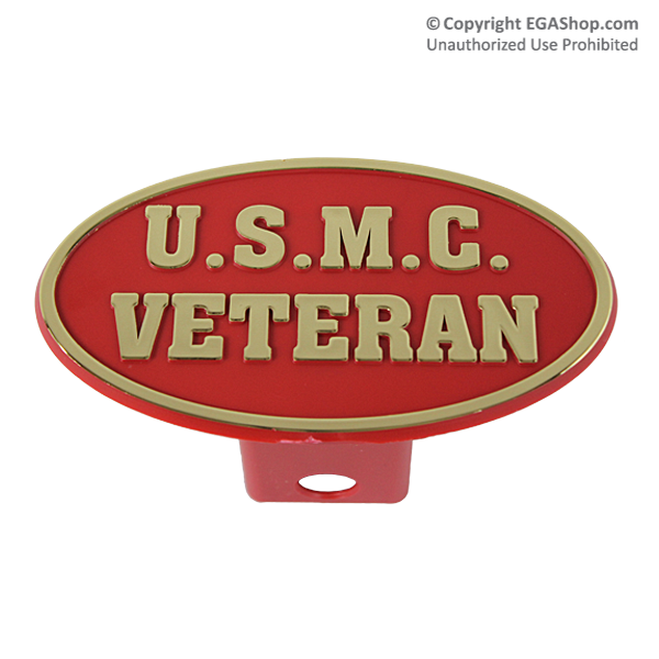 Z Hitch Cover, USMC Veteran