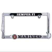 License Plate Frame: Semper Fi, Marines License Plate Frame
