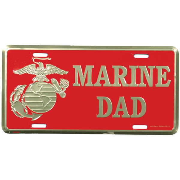 License Plate: EGA Marine Dad