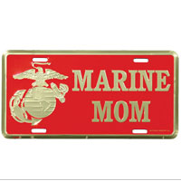 License Plate: EGA Marine Mom