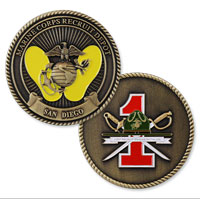 Coin, 1st Battalion, San Diego