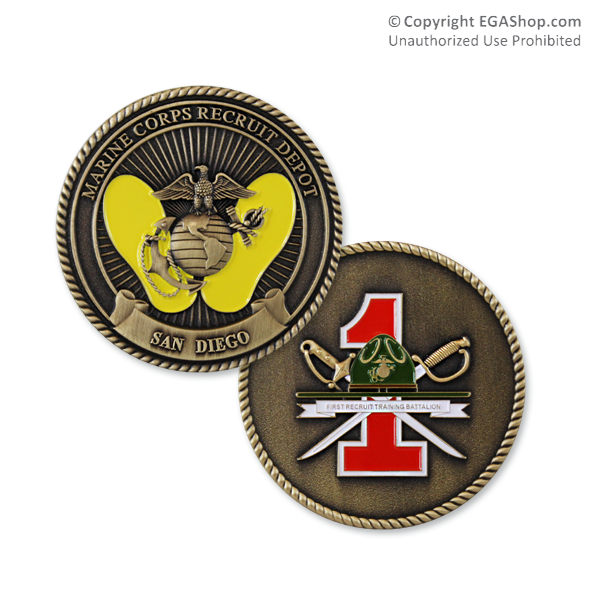 Coin, 1st Battalion, San Diego