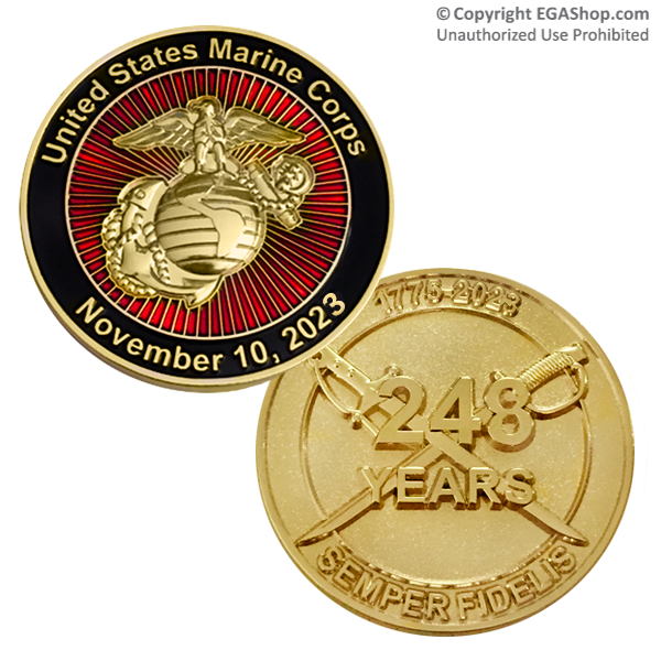 Marine Corps Birthday Coin
