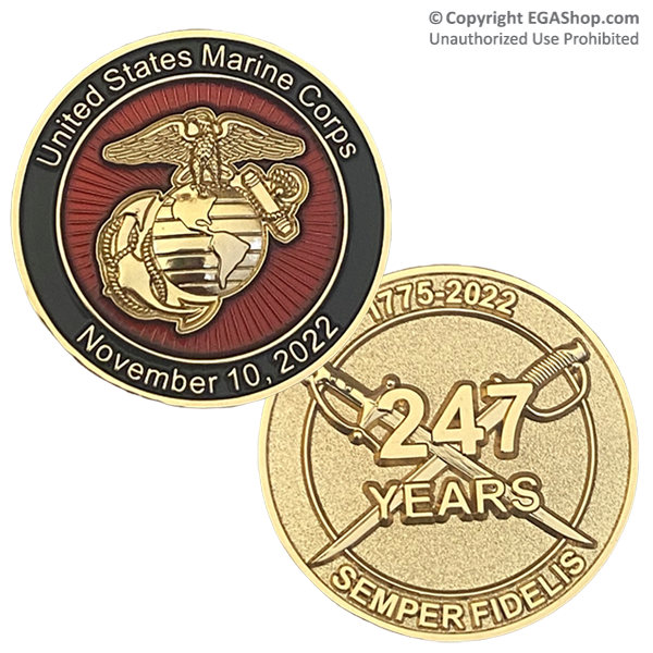 Coin, 2022 Marine Corps Birthday (Limited Edition)