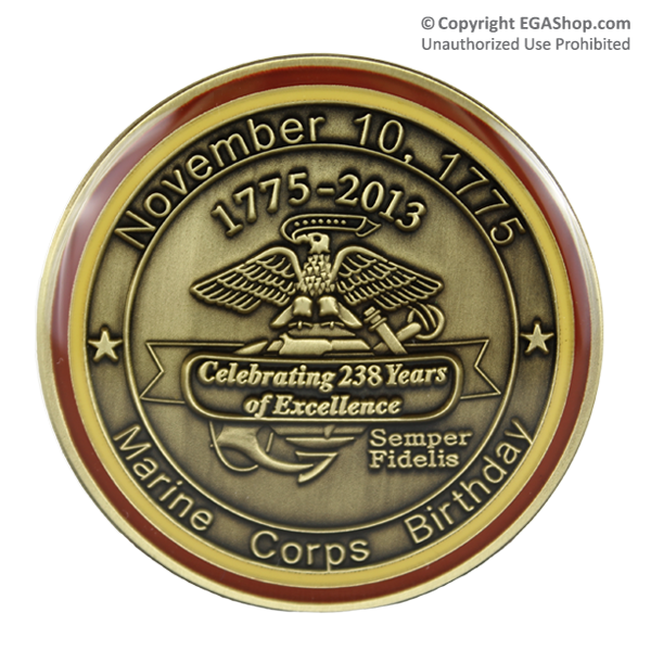 Z Coin, 2013 Marine Birthday