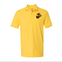 Z Polo, Embroidered: Yellow w/ Black EGA