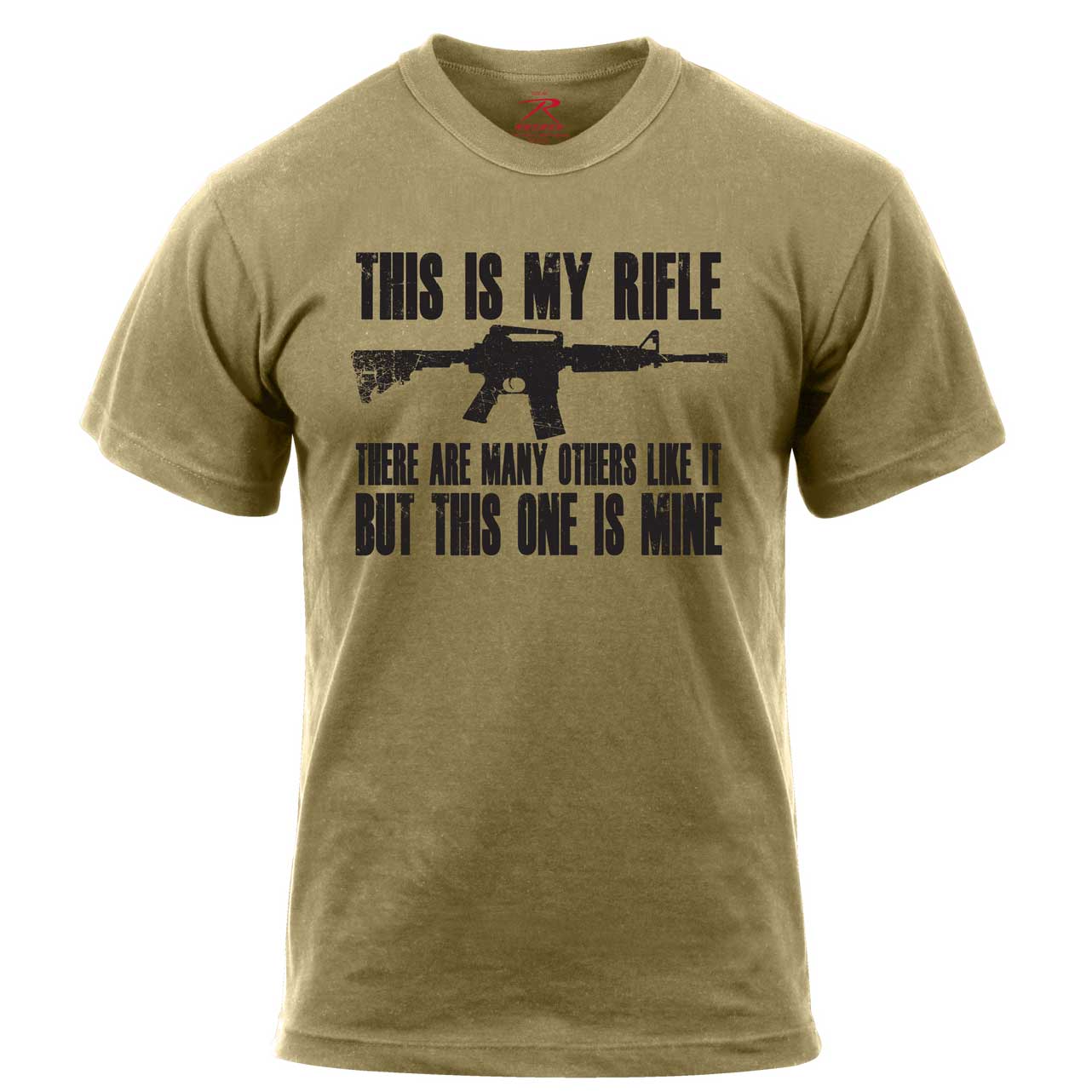 Z T-Shirt: This is my rifle (black on coyote)