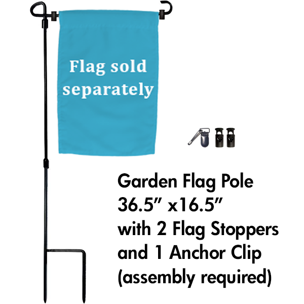 ** Garden Flag POLE (36.5" Tall) **