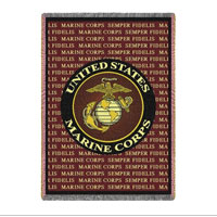 Marine Corps Semper Fidelis Blanket