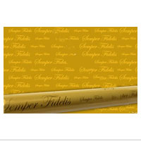 Gift Wrap: Gold Semper Fidelis Metallic