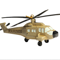 Ornament: Helicopter, Marine Corps