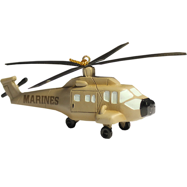 Ornament: Helicopter, Marine Corps