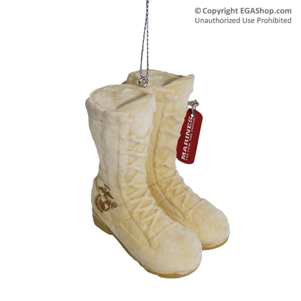 Ornament: Combat Boots, US Marine Corps