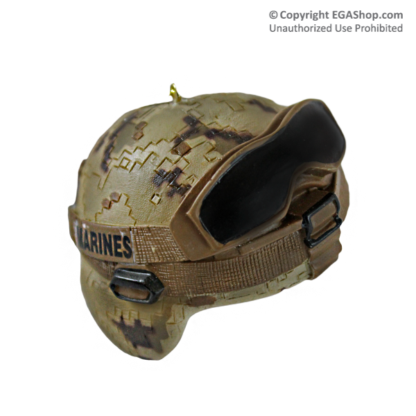 Ornament: Combat Helmet, US Marine Corps