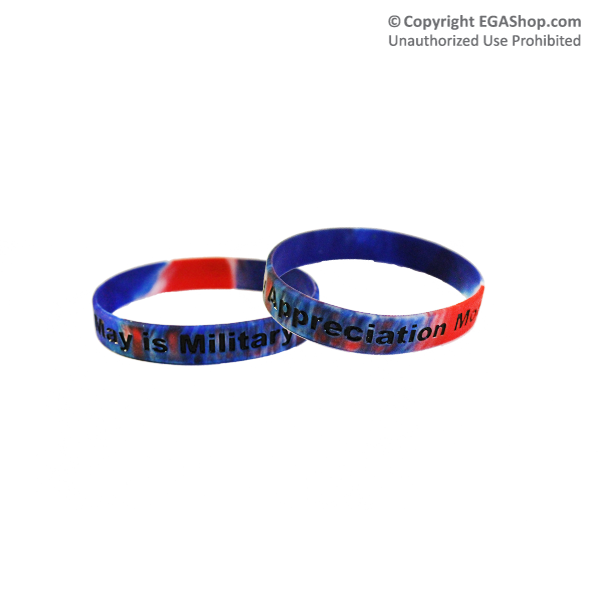 Wristband: Military Appreciation Month (May)