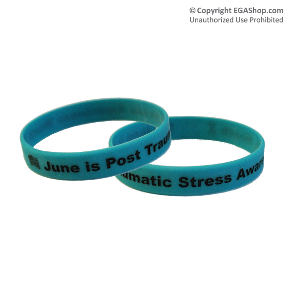 Wristband: Post Traumatic Stress Awareness (June)