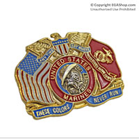 Lapel Pin, These Colors Never Run