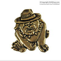 Lapel Pin, Devil Dog Campaign Cover
