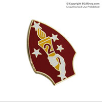 Lapel Pin, 2nd Marine Division