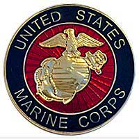 EGA Lapel Pin: United States Marine Corps