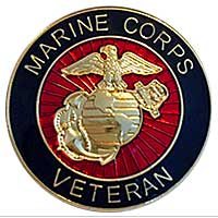 EGA Lapel Pin: Marine Corps Veteran