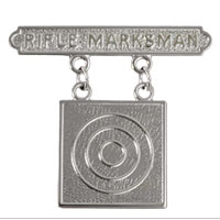 Qualification Badge, Marine Corps: Rifle Marksman