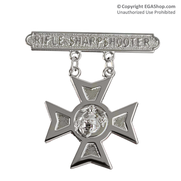 Qualification Badge, Marine Corps: Rifle Sharpshooter