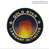 Z Patch, Embroidered: Gold Star Luminary Initiative