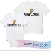 _T-Shirt/Onesie (Toddler/Baby): The Few The Proud