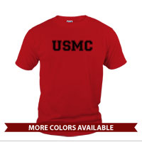 _T-Shirt (Unisex): USMC Varsity 