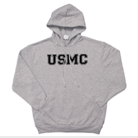 Hoodie: USMC Varsity