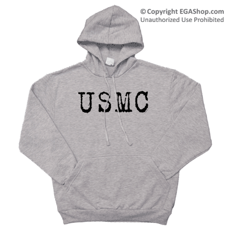 Hoodie: USMC Grunge