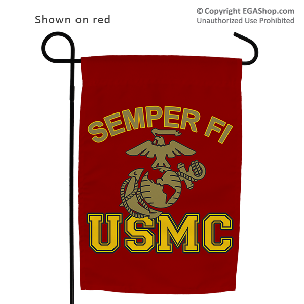 Garden Flag: Semper Fi (EGA) USMC