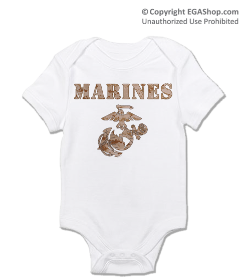 _T-Shirt/Onesie (Toddler/Baby): Marines Camo