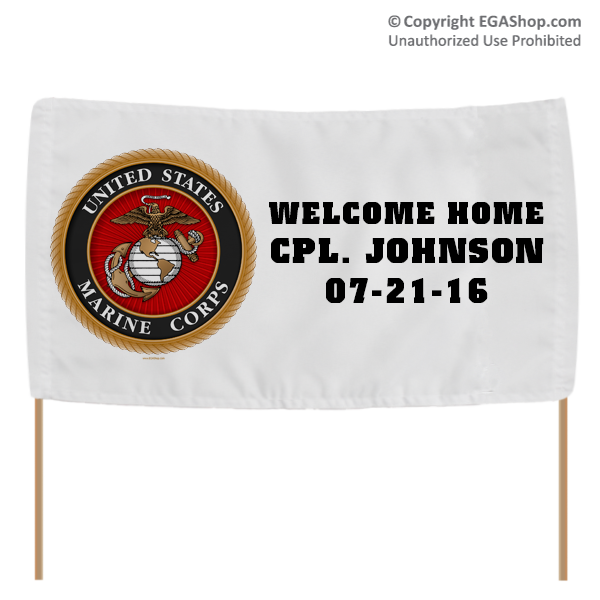 Banner: Marine Corps Seal (Custom)