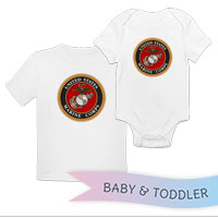 _T-Shirt/Onesie (Toddler/Baby): Marine Corps Seal