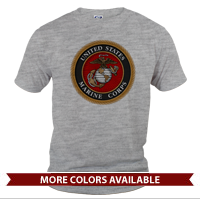 _T-Shirt (Unisex): Marine Corps Seal