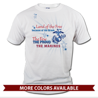_T-Shirt (Unisex): Land of the Free