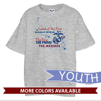 _T-Shirt (Youth): Land of the Free