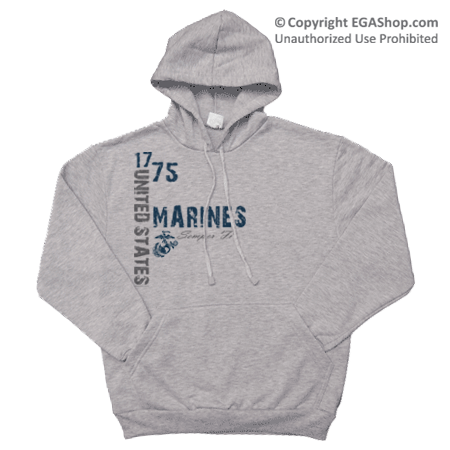Hoodie: 1775 US Marines