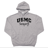 Hoodie: USMC Semper Fi