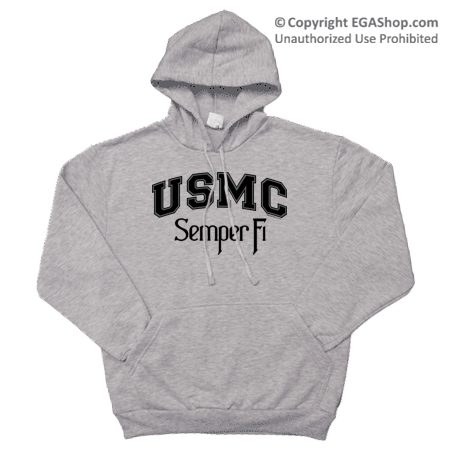 Hoodie: USMC Semper Fi