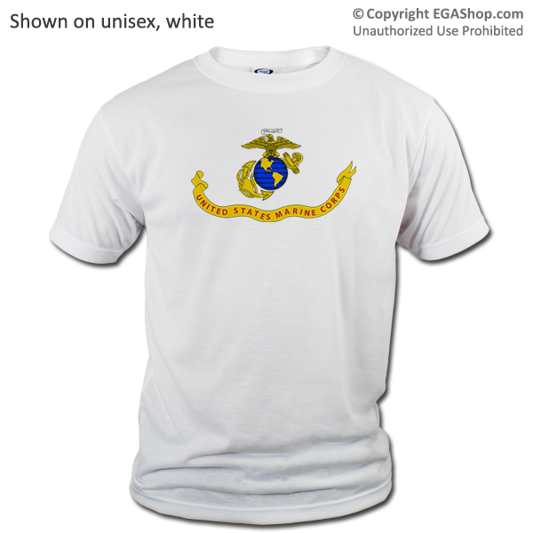 _T-Shirt (Unisex): Likeness of the Marine Corps Flag